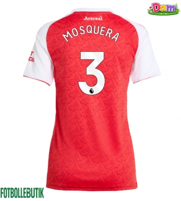 Arsenal Cristhian Mosquera #3 Hemmatröja Kvinnor 2025-26 Kortärmad